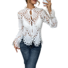 SARAH™ – Modern Hollow Detail Blouse