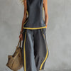Leila | Elegant Cotton and Linen Suit