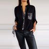 DANICA™ - Sequin Detailed Blouse