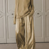 Original Solid Color Hoodies&Wide Leg Pants Two Pieces Set