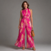 Sofia™ | Floral Pleated Wide-Leg Jumpsuit