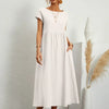 Gabrielle™ | A flowing midi dress with timeless elegance