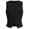 KYLIE™ – Classic Ribbed Casual Crop Top
