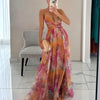 Giselle™ | Enchanting maxi dress with floral print