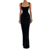 NADINE™ – Sleek Bodycon Midi Dress