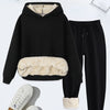 FORDA™ - Cozy Solid Color Hoodie and Drawstring Pants Set