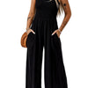 CATHLEEN™ – Lightweight Wide-Leg Square Neck Jumpsuit