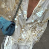 Rhea | Glamorous Sparkling Blouse