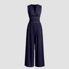 Women’s Sleeveless Jumpsuit – Flattering Fit for Effortless Elegance